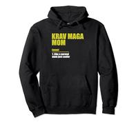 Krav Maga Mom- Combate y Autodefensa Sudadera con Capucha