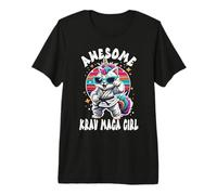 Krav Maga para Niñas Camiseta Premium