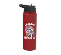 Krav Maga para Niñas Stainless Steel Insulated Water Bottle