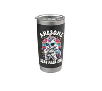 Krav Maga para Niñas Vaso térmico de acero inoxidable de doble pared