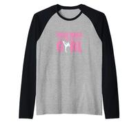 Krav Maga patea como una Chica en Defensa Personal con Estilo Camiseta Manga Raglan