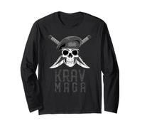Krav Maga Skull MMA Combate Defensa Personal Manga Larga