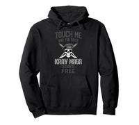 Krav Maga: Tócame Y Tu Primera Clase Será Gratis. Sudadera con Capucha