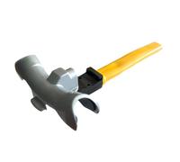 Krawehl - Barra Antirrobo de Volante, Inutiliza el Volante del Vehículo, Visible Desde el Exterior, Fabricado en Acero Templado, Cerradura de Alta Seguridad, Incluye 2 Llaves, Universal