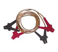 Krawehl - Cables de Arranque, para Recargar la Batería Descargada, Ideal para Situaciones de Emergencia, Terminales con 4 Pinzas de Cobre Tipo Clip, Homologación TÜV-GS, 400 Amp - 3 m