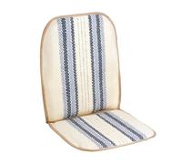 KRAWEHL - Respaldo para el Asiento del Coche - Respaldo de Verano - Evita el Sudor - Máxima Comodidad - Fabricado en Fibra Vegetal - Compatible con Todos los Asientos - Color Beige