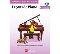 Kreader, kern : methode de piano hal leonard - lecons de piano, volume 2 - recueil + audio online