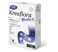 Kreaflora Biotic | 10 cepas de probióticos + Inulina + Vitamina D3 y D6 | Tratamiento de la diarrea aguda | Evita efectos adversos de los antibióticos | 1 toma al día