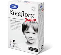 Kreaflora Biotic Junior | Probióticos + Inulina + Vitamina D3 y D6 | Tratamiento de la diarrea aguda | Equilibra la flora intestinal | Evita efectos adversos de los antibióticos | 1 toma al día
