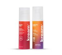 KREAM Blacky Pack - Acelerador del Bronceado + Aceite Solar Bronceador SPF30 California Surfer | Set Bronceador Corporal (150 ml + 200 ml)