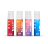 KREAM Summer Pack, Intensificador del Bronceado 150 ml + Aceite bronceador SPF30 200 ml + Protector Solar SPF50 200 ml + After Sun 150 ml