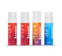 KREAM Tan Lovers Pack - 2 Aceleradores del Bronceado + Aceite Solar Bronceador SPF30 California Surfer + After Sun Hidratante | Set Completo para un Bronceado Duradero