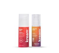 KREAM - Travel Blacky Pack (Intensificador del Bronceado 100 ml + Aceite Bronceador con Protección SPF30 California Surfer 100 ml), Tamaño Viaje