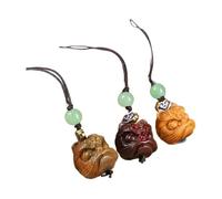 KREATIONS Llavero con diseño del zodiaco como amuleto de la suerte, 60. León despertar, Talla única