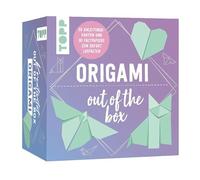 Kreativität out of the Box: Origami: Anleitungsheft, 30 Anleitungskarten, 30 bunte Faltpapiere