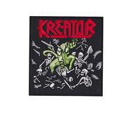 Kreator Devil Hq Thrash Metal Band parche patch bordado con logotipo para planchar de hierro en apliques