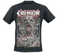 Kreator Killer of Jesus Hombre Camiseta Negro 100% algodón Regular