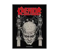 KREATOR - Parche de calavera y esqueletos 7,5 cm x 10 cm