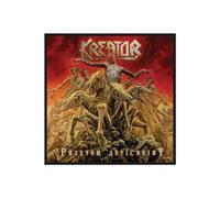 Kreator - Parche Phantom Anti-Christ (100 cm x 100 cm) (Rojo, Amarillo)
