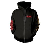 KREATOR - PLEASURE TO KILL BLACK Hooded Sweatshirt with Zip Small
