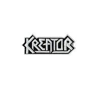Kreator Silver Big Thrash Metal Band parche patch bordado con logotipo para planchar de hierro en apliques