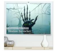 Kreaturen der Dunkelheit - Düstere Herrscher (hochwertiger Premium Wandkalender 2026 DIN A2 quer), Kunstdruck in Hochglanz: Was wäre, wenn wir nicht ... Spuren bis heute unentdeckt überdauern?