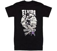 Kreepsville Elvira Mistress of The Dark Monster Hands Gothic tee Round Neck Unisex Tops Men's 100% Cotton Short-Sleeve T-Shirts L