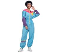 Kreeqe Disfraz de discoteca hippie retro vibrante de cultura pop, traje de Halloween de última hora, ropa deportiva, opciones unisex (033, XL)