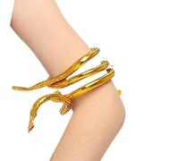 Kreeqe Llamativo disfraz de Halloween de última hora para parejas, faraón, Cleopatra, para adultos, adolescentes, juego de rol en escenario, (adorno de serpiente, talla M)