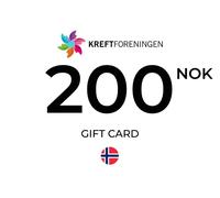 Kreftforeningen Gift Card 200 NOK Key - NORWAY