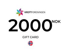 Kreftforeningen Gift Card 2000 NOK Key - NORWAY