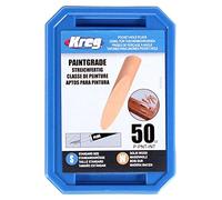 Taco de madera Kreg para agujeros ciegos, pintable, 50 piezas, ideal para aficionados al bricolaje y profesionales