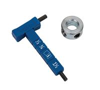 Kreg Easy-Set Stop Collar & Material Thickness Gauge/Hex Wrench Kit