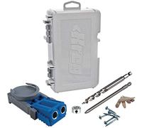 Kreg Jig R3 - Kit de Articulación para Madera con Guías de Acero y Tornillos, Perforación Precisa 12-38 mm