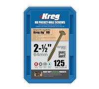KREG SML-C2X250-125 HD Wr Agujero Bolsillo Tornillos - 64mm/6.3cm x 14 Áspero, W