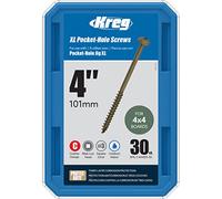 Kreg SML-C4X400-30 XL Tornillos de bolsillo de 4 pulgadas, (30 unidades)