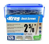 Kreg Tool Company SDK-C262W-525 - Tornillo de cubierta (525 CT), 525 CT