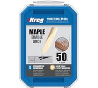 Kreg ToolP-MAPKreg Pocket Hole Plugs-50PK MAPLE WOODEN PLUGS