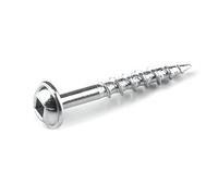 KREG® Tornillos de agujero de bolsillo de zinc: 32 mm/1.25", #8 rosca gruesa, Maxi-Loc™, 1200 unidades