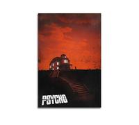 Krem Póster de psicosis para pared, lienzo de regalo para amigo, dormitorio, sala de estar, decoración moderna estética, 40 x 60 cm, estilo sin marco