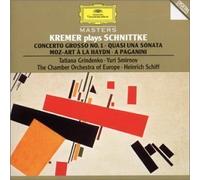 Kremer Plays Schnittke - Concerto grosso No. 1 / Quasi una sonata / Moz-Art a'la Haydn / A Paganini Import Edition (1994) Audio CD