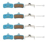 KREMORV Pastillas de Freno de Disco para Shimano D02S D03S Saint BR-M810 M820 M6120 Deore XT M8020 M8120 ZEE M640 XTR M9120 SLX M7120 Tektro HD M735 M750