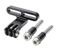 KREMORV Soporte para cámara de bicicleta, adaptador para manillar de bicicleta, soporte para cámara GoPro Xiaomi SJCAM Sport Action Camera