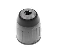 Kress mandril de acción rápida 0,8-10 mm - 1/2"-20 UNF compatible con AEG 144118 destornilladores, taladros, negro, gris