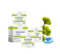 Kressesungübe, pigmento removedor, ungüento de la edad, crema facial contra las manchas de la edad, para piel seca, envejecida, agente hidratante de berros (3 unidades, 300 g)