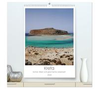 Kreta - Sonne, Meer und griechische Lebensart (hochwertiger Premium Wandkalender 2026 DIN A2 hoch), Kunstdruck in Hochglanz: Kalender über die griechische Insel Kreta