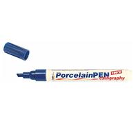 KREUL 16470 - Rotulador porcelana PORCELAIN PEN 160ºC caligrafía brillante azul real 1-4mm. Aprox.