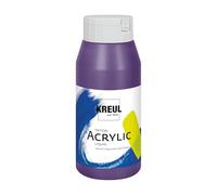 KREUL 17088 - Triton Líquido Acrílico Violeta 750 ml, Pintura acrílica artística de alta calidad con un carácter ligeramente fluido, secado mate intenso.