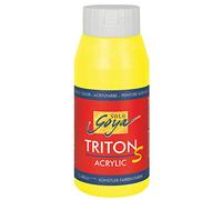 KREUL 17313 - Solo Goya Triton S pintura acrílica cidra, frasco 750 ml, secado rápido con efecto brillo, pintura al agua, calidad estudio, versátil, buen poder cubriente
