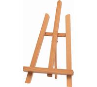 KREUL 17505 - Caballete de mesa pequeño de tres patas Solo Goya de madera maciza de haya, totalmente montado, para una altura de cuadro de hasta 30 cm, altura total aprox. 40 cm